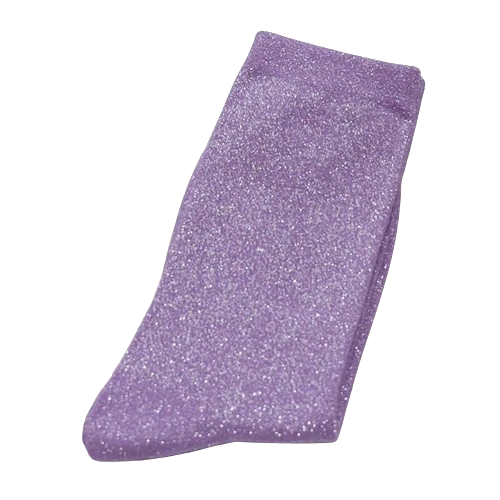 chaussette-paillette-mauve