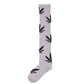chaussette-haute-weed-grise