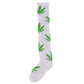 chaussette-haute-weed-blanche