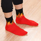 chaussette-rouge-flamme