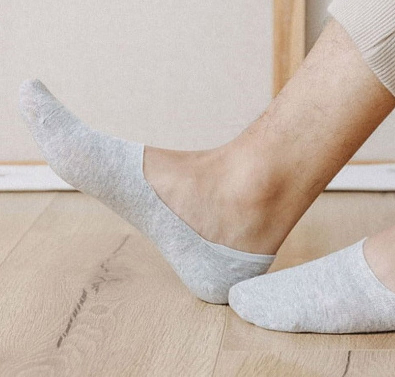 Chaussette invisible homme grise  Mets Tes Chaussettes – Mets tes