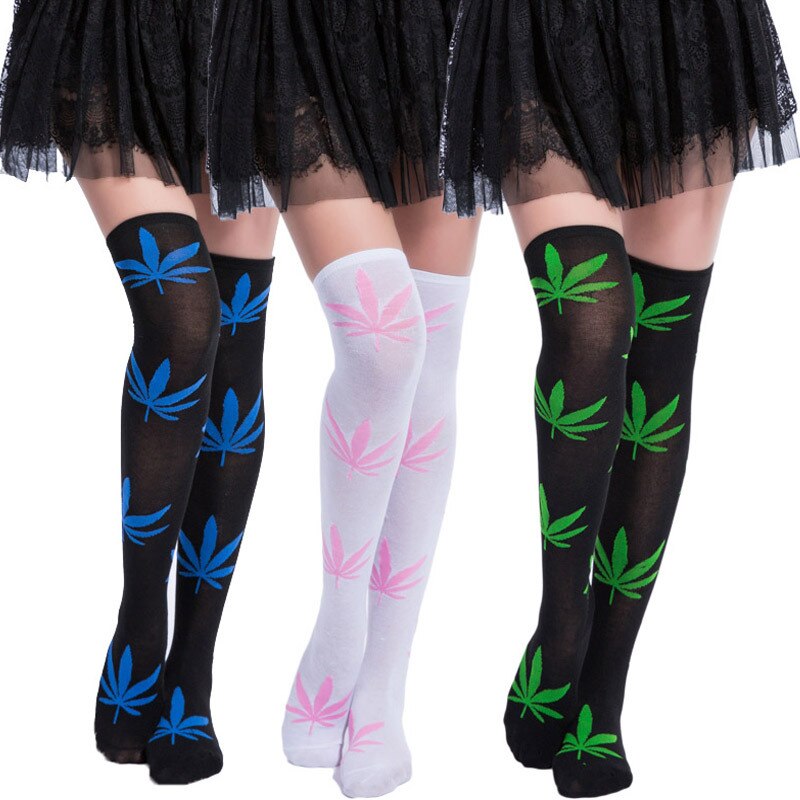 chaussette-haute-weed