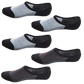 chaussette-invisible-homme-lot-blanc-et-noir