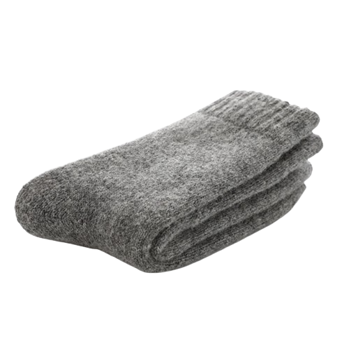 chaussette-hiver-homme-grise