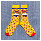 lot-4-paires-de-chaussettes-colorees-chat-jaune