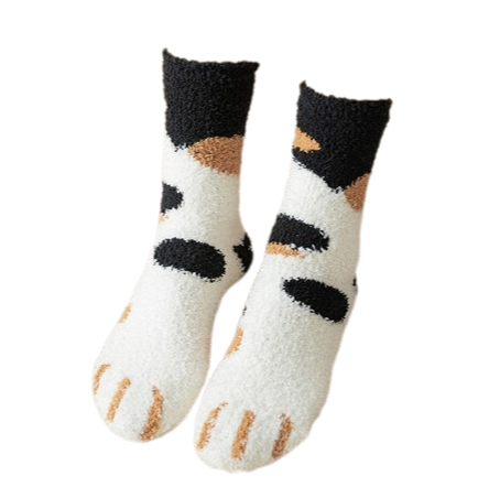 chaussette-patte-de-chat