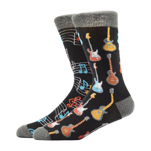 chaussette-depareillee-homme-guitare