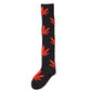 chaussette-haute-weed-rouge