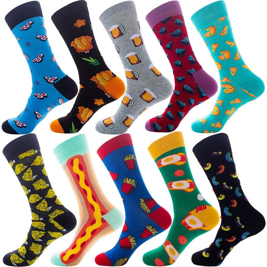 lot-chaussettes-homme-fast-food