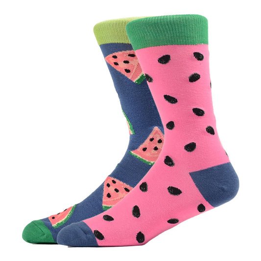 chaussette-depareillee-homme-pasteque